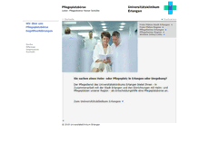 Tablet Screenshot of pflegeplatzboerse.uk-erlangen.de
